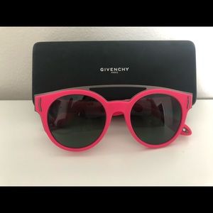 Givenchy Neon Pink Sunglasses